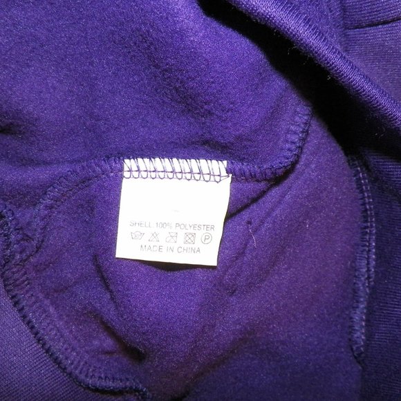 Swalosky Jrs 2PC Purple Jog Set Flare Pants Zip Up Hoodie - Picture 13 of 13